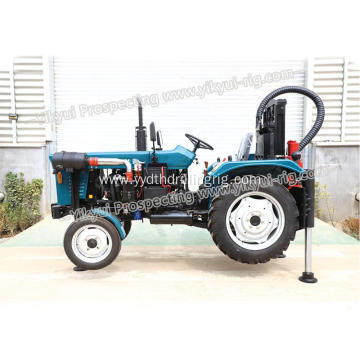 Tractor mounted used borehole drilling machine for sale